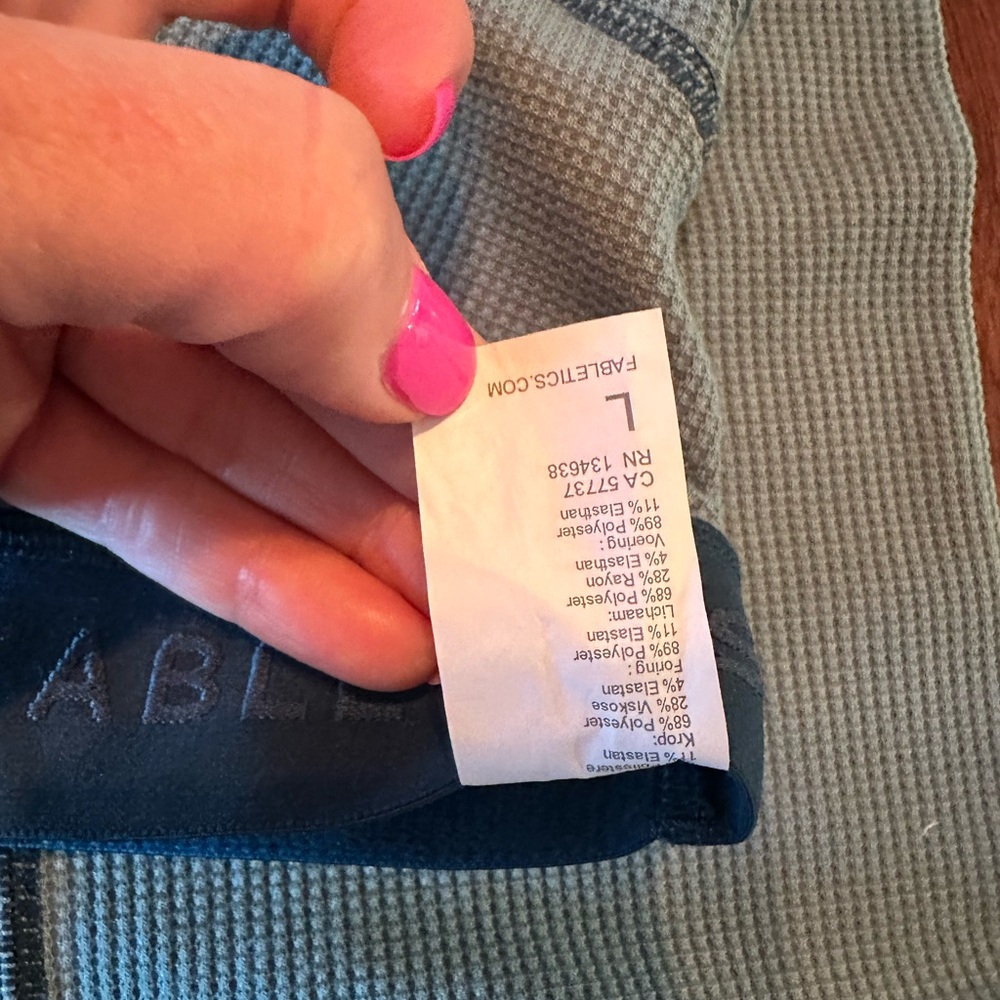 Fabletics Waffle Set - Picture 9 of 10